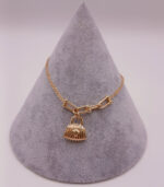 تصویر دستبند تیفانی طرح آویز کیف 1 | خرید بهترین و جدید ترین طرح های طلا و جواهر در پرنس تهران بهترین قیمت با پرنس تهران