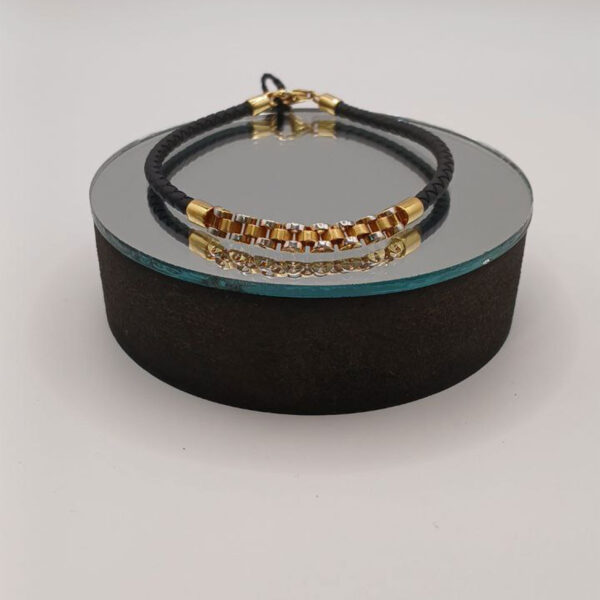 دستبند چرم رولکس ترک